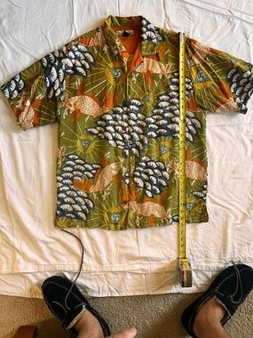 Vintage Silk Tommy Bahama Hawaiian Shirt Pure Aloha